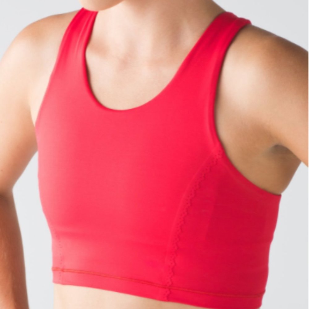 lululemon Fast As Light Bra: True Red